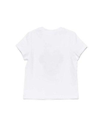 Ультрамодная футболка с мерцающими стразами Disney DD 959 || Джемпер дів. CE DISNEY DD 959, р.104,110-56, ice white