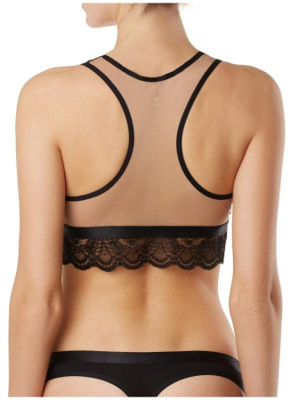 Бюстье с кристаллами Swarovski LBE 1079 || Бюстьє жіноче CE SWAROWSKI LBE 1079, р.170-100, royal black