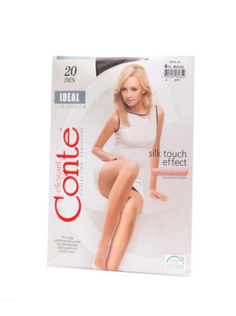 Матовые колготки с эффектом пудры ultimate matt IDEAL 20 Lycra, р.3, Mocca || Матові колготки з ефектом пудри ultimate matt IDEAL 20 Lycra, р. 3, Mocca