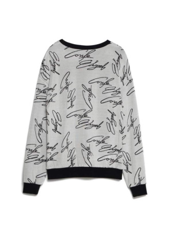 Свитшот из вискозы премиального качества LD 1042 || Джемпер жін. CE LD 1042, р.170-88, moon grey-silver