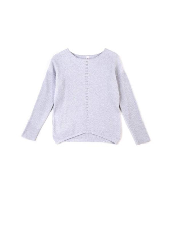 Ультракомфортный джемпер из хлопковой пряжи с модалом 032 || Джемпер жін. CE LDK032 17С-145СП, р.170,176-96, світло-сірий