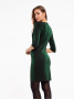 Ультрамодное платье-футляр с металлическим блеском 854 || Плаття жін. CE LPL 854, р.170-92-98, green