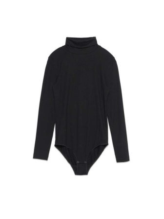 Базовая боди-водолазка из вискозы LBD 1155 || Боді жін. CE LBD 1155, р.170-84-90, black