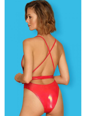 Купальник цельный Obsessive Keissi Красный || Купальник цельный Obsessive Keissi Красный