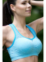 Спортивный уплотненный бюстгальтер Julimex Skip без косточек Голубой || Спортивный уплотненный бюстгальтер Julimex Skip без косточек Голубой