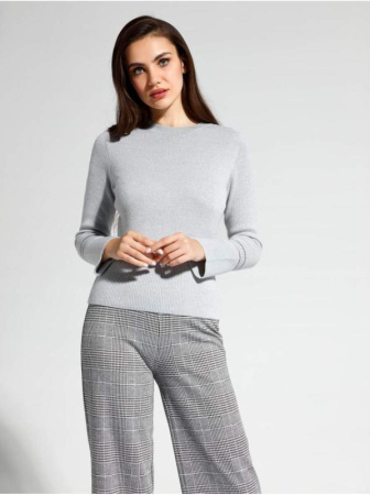 Вязаный джемпер с расклешенными рукавами LDK 059