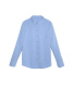 Классическая однотонная рубашка из хлопка LBL 1041 || Блуза жін. CE LBL 1041, р.170-88-94, light blue