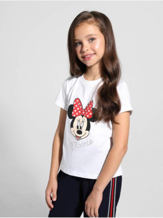 Ультрамодная футболка с мерцающими стразами Disney DD 959