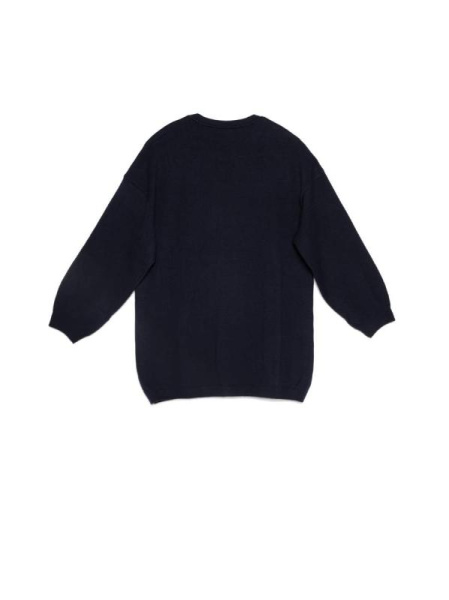 Вязаный джемпер из итальянской пряжи с модалом LDK 057