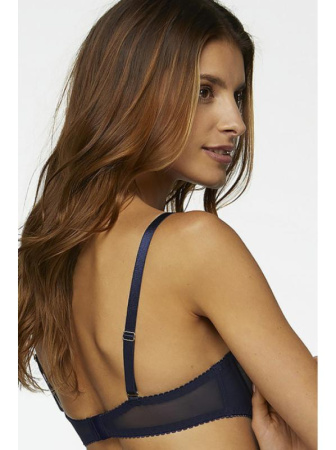 Бюстгальтер push up Kinga Royal Blue PU-770 Темно-синий || Бюстгальтер push up Kinga Royal Blue PU-770 Темно-синий