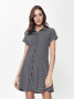 Легкое платье-рубашка с принтом &quot;звезды&quot; LPL 884 || Плаття жін. CE LPL 884, р.170-84-90, black mini star