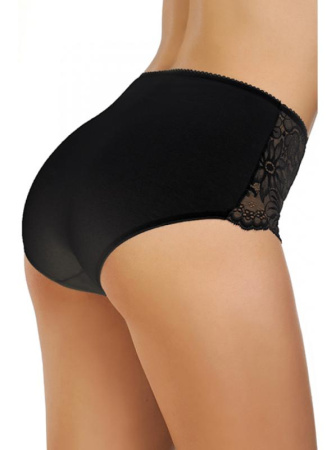 Полные трусики ORO Donatella 2208 Черный || Полные трусики ORO Donatella 2208 Черный