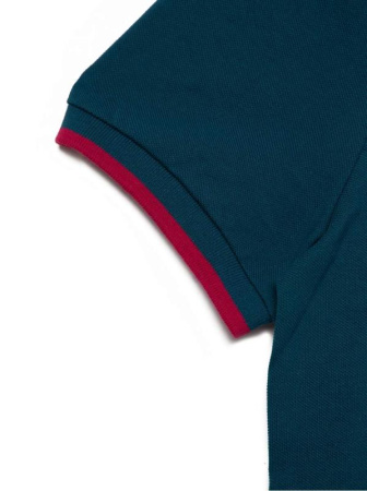 Футболка-поло с контрастной окантовкой MD 944 || Джемпер чол. DW MD 944, р.182-104, legion blue