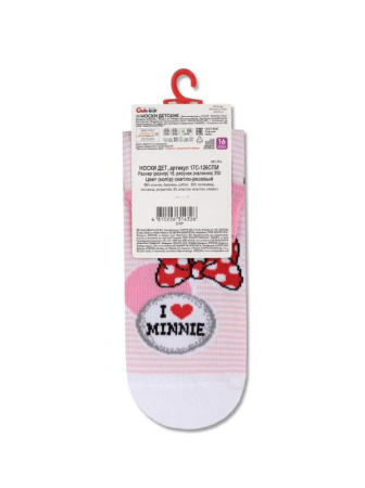 Носки дет. CK DISNEY 17С-126СПМ || Шкарпетки дит. DISNEY 17С-126СПМ, р.20, 350 світло-рожевий