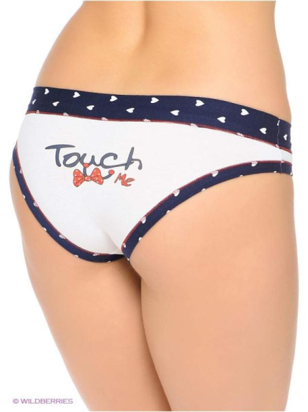 Женские трусики-слипы SEVIM Арт: 6638, S, Сине-белое ассорти