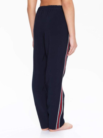 Брюки c трендовыми лампасами MINI GLEAM || Брюки для дів. CE MINI GLEAM, р.146-76-66, dark navy