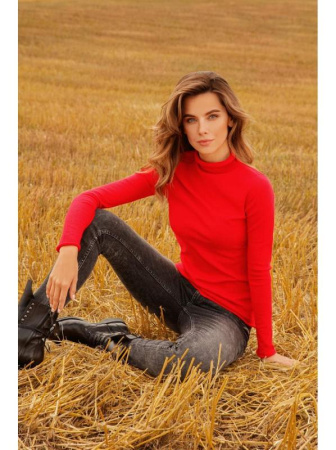 Моделирующие eco-friendly джинсы skinny со средней посадкой CON-173 || Брюки джинсові жін. CE CON-173, р.164-94, washed black