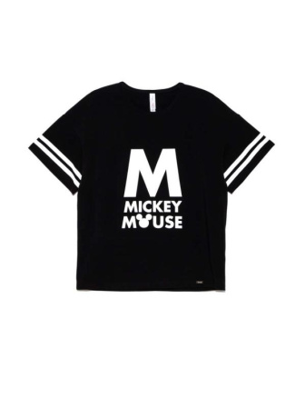 Стильная хлопковая футболка с коротким рукавом Disney LD 948 || Джемпер жін. CE DISNEY LD 948, р.170-92, ice white