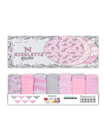 Женские трусы неделька Nicoletta Арт: 13928, 2XL, Ассорти