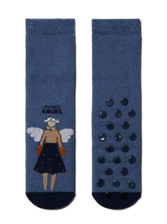 Шкарпетки жін. бавовняні HAPPY (махрові, проти ковзання) 17С-44СП, р.23, 295 бежевий