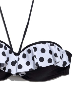 Лиф-балконет с эффектом push-up TWIGGIE || Бюстгалтер купальний жін. CE TWIGGIE, р.75(C), black-white