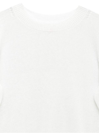 Вязаный джемпер с ажурным узором из легкой пряжи с хлопком LDK 095 || Джемпер жін. CE LDK095 19С-137СП, р.170-88, grey-blue