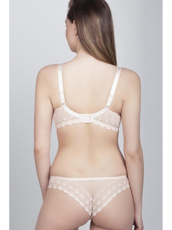 Комплект Samanta Chloe - бюстгальтер с мягкой чашкой A122 и бразилианки M300 Нежно-розовый || Комплект Samanta Chloe - бюстгальтер с мягкой чашкой A122 и бразилианки M300 Нежно-розовый