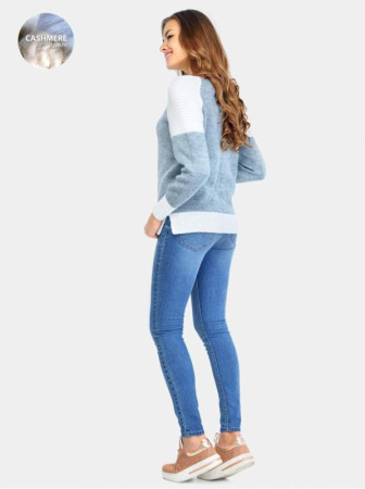 Джемпер вязаный LDK 007 || ВТЖП Джемпер жін. CONTE ELEGANT LDK007 16С-69СП, р.170,176-84, сірий