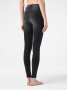 Моделирующие eco-friendly джинсы super skinny c высокой посадкой CON-171 Lycra || Брюки джинсові жін. CE CON-171, р.164-94, washed black