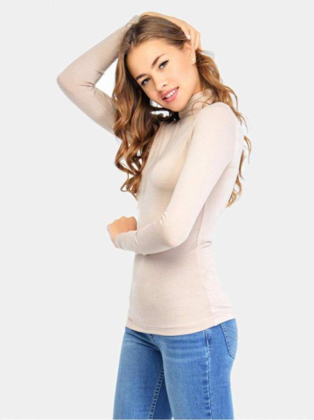 Базовая водолазка из вискозы LD 600