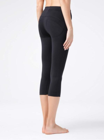 Моделирующие бриджи с эффектом Push Up FITNESS SLIM || ВТЖ Бриджі жін. CE FITNESS SLIM, р.164-106, Nero