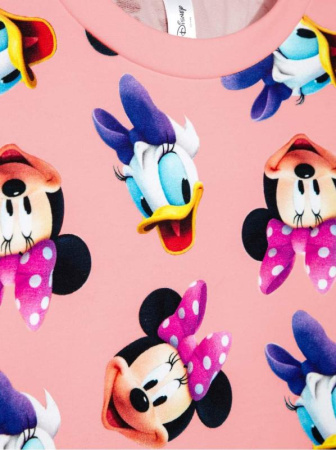 Джемпер дів. CE DISNEY DD 967, р.104,110-56, pink friends