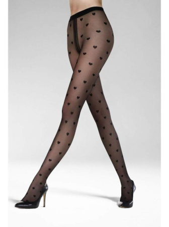 Колготки с узором GATTA Funny 08, 4, nero(черный)