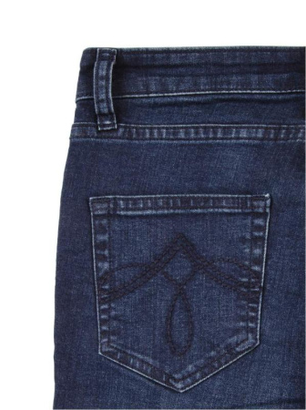 Моделирующие джинсы Skinny со средней посадкой 623-100D || ВД Брюки джинсові жін. CELG 623-100D, р.170-102, темно-синій