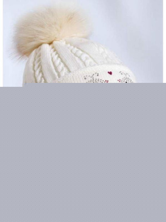 Шапка дет. E 16С-11СП || Шапка дит. ESLI 16С-11СП, р.46, білий