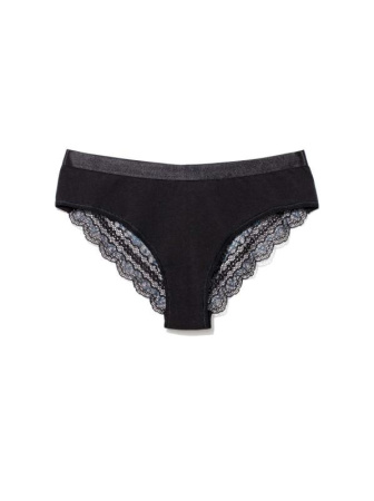 Трусы &quot;бикини&quot; MONIKA LB 808 (на вешалке) || Труси жін. CE MONIKA LB 808 (вішалка), р.106, nero-gold