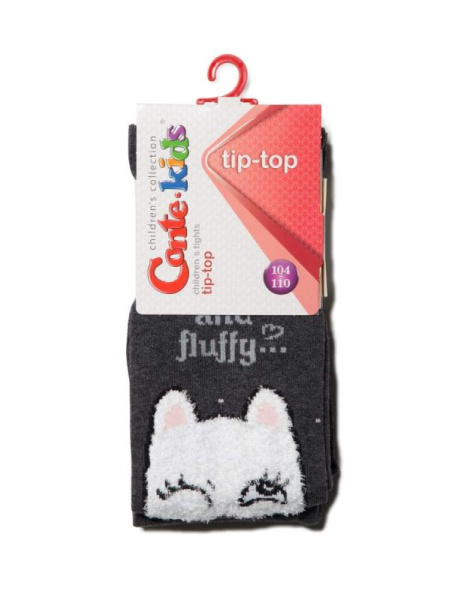 Колготки дитячі Conte Kids TIP-TOP 18С-266СП, р. 116-122 (18), 504 темно-сірий
