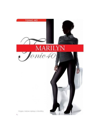 Колготки MARILYN Tonic 40, 4, grigio(темно-серый)