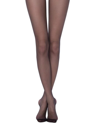 Колготки с эффектом второй кожи DRESS CODE 15 Lycra, р.2, Nero