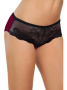 Полные трусики ORO Giulietta 2216 Бургундово-черный || Полные трусики ORO Giulietta 2216 Бургундово-черный