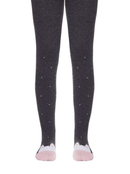 Колготки дитячі Conte Kids TIP-TOP 18С-266СП, р. 116-122 (18), 504 темно-сірий