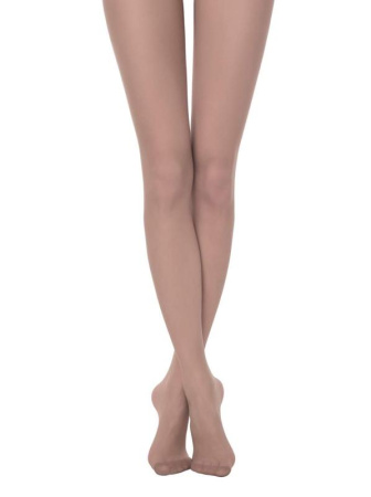 Колготки без шортиків з ефектом satin touch TANGO 20 Lycra, р. 5, Natural