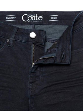 Моделирующие джинсы skinny с высокой посадкой CON-270 || Брюки джинсові жін. CE CON-270, р.164-94, dark indigo