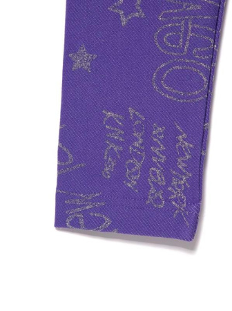 Леггинсы GRAFFITY с сияющими надписями, р.134, 140-72 || Легінси GRAFFITY з сяючими написами, р. 134, 140-72