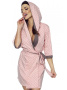 Халат Pigeon P-374/2 Розовый-мокко || Халат Pigeon P-374/2 Розовый-мокко