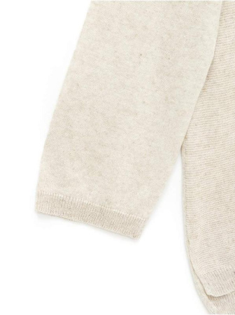 Вязаный фактурный джемпер из пряжи с вискозой и льном LDK 089 || Джемпер жін. CE LDK089 19С-131СП, р.170-84, grey-blue melange