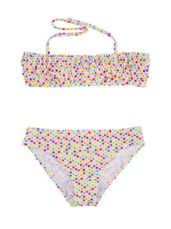 ВКТ ESLI Костюм купальний для дівчат  ALESSIA, р.98,104-52, білий