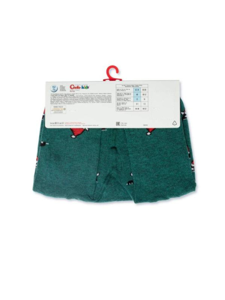 Колготки дитячі Conte Kids NEW YEAR 19С-96/1СП, р. 80-86 (14), 557 темно-бірюзовий Колготки дитячі Conte Kids NEW YEAR 19С-96/1СП, р. 80-86 (14), 557 темно-бірюзовий