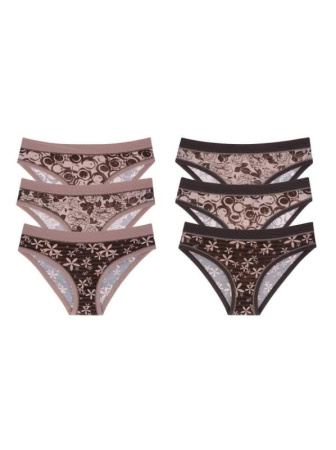 Женские слипы Nicoletta Арт: 23501, M, Ассорти || Женские слипы Nicoletta Арт: 23501, M, Ассорти