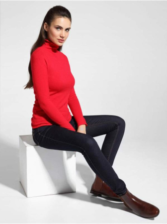 Свитер из итальянской пряжи с вискозой премиального качества LDK 061 || Джемпер жін. CE LDK061 18С-213СП, р.170-88, royal green